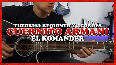 cuernito armani acordes